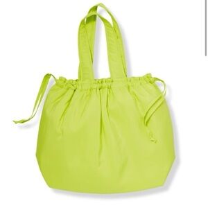 Neon Lime Light tote - NWT